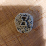 Glagoljsko slovo I - magnet