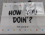 HOW YOU DOIN' ? FRIENDS THE TELEVISION SERIES Warner Bros vrećica