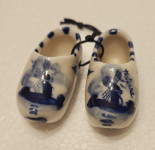 Klompe (clogs) mini keramičke, suvenir Nizozemska