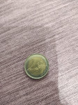 Kovanica od 2 eura iz Španjolske - Stickman Motiv
