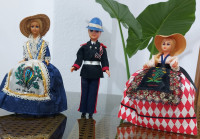 Lot Talijanski lutki u nošnjama, suveniri