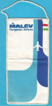 MALEV HUNGARIAN AIRLINES Mađarska stara zastavica * Zrakoplovna tvrtka