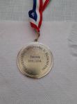 medalja,medaljon šibenik 2013-2014 u badmintonu
