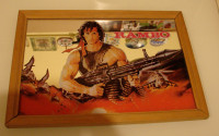 Ogledalo Rambo (Sylvester Stallone) - kolekcionarsko retro ogledalo 86
