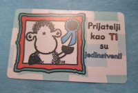 Poklon kartica 2 PRIJATELJSTVO