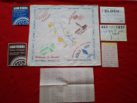 RADIO AMATERI. Priznanje. SWEDEN - YU2WJ. Platneno. Mob