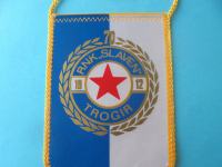 RNK TROGIR ex Yu nogometna zastavica iz 1982. g. * 70. Godina Kluba