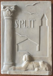 SPLIT - gipsani suvenir iz 1960.godine