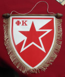 Velika kapetanska zastavica FK Crvena Zvezda