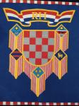 Zastava Predsjednika Republike Hrvatske, 35 cm x 30 cm
