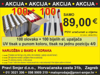 AKCIJA / olovke + upaljači 2025/2026 / AKCIJA