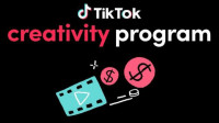 Američki TikTok profil s opcijom zarade sa CREATIVITY PROGRAM BETA