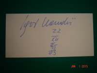 autogram kritičara Igora MANDIĆ-a iz 1995