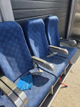 avionska sjedala 1x3kom