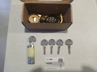 Blindo brava cilindar + 5 ključeva + kartica za kopiranje ključeva