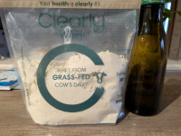 Clearly, grass-fed whey, vanilija, 1kg
