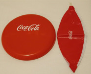Coca-Cola lopta za plažu i frizbi