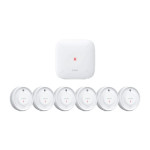 Detektori dima s WiFi baznom stanicom za veće objekte