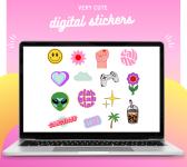 Digitalne naljepnice / 100+ Digital stickers / Printable