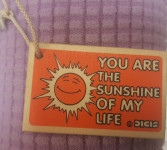 Drvena pločica aforizam privjesnica 1 SUNSHINE