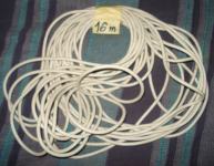 Električni kabel 3 žilni bijeli 16m