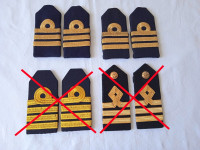 Epolete / oznake činova,