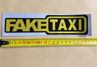 FAKE TAXI Naljepnica za auto