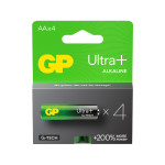 GP ULTRA+ 4xAA alkalne baterije