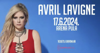 Karte za koncert Avril Lavigne u Puli