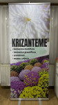 KRIZANTEME reklamni roll-up banner