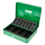 Metalna blagajna s bravom i ladicom za euro novčanice i kovanice