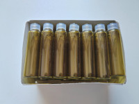 10 mini (10 ml) jantarnih staklenih epruveta za hobby projekte