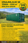 NAJAM TERENA SA KONTEJNEROM – 1200 m² -ŠKRLJEVO – BAKAR