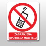 Naljepnica, znak, oznaka - Zabranjena upotreba mobitela