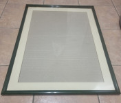 Okvir za sliku sa staklom 58×77cm