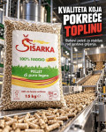 DRVENI PELET ZA GRIJANJE *ŠIŠARKA*