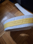Pojasevi žuti žuto bijeli za tekwando karate itd