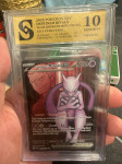 Pokemon karta Team Rocket Mewtwo ultra Rare
