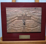 Prekrasan umjetnički rad, reljef u bronci