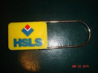 privjesak za ključeve HSLS stranke iz njenih početaka