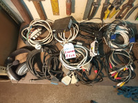 Razni kablovi za antene, uređaje, aparate 3 kom/1 euro