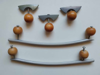 Ručkice s vijcima (za namještaj ili hobby projekte)