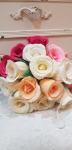 Ruže ručno izrađene od krep papira