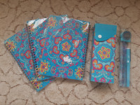 Školski pribor - 3 bilježnice, pernica, olovka, ravnalo... - PLAVA