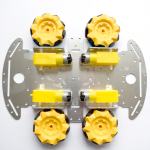 Smart Robot Car paket s omnidirekcijskim (mecanum) kotačima