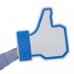 Facebook znak plasticni Social Media 'Like'