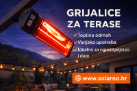 Grijalice za terase ugostiteljske objekte Infracrvene grijalica