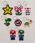 Super Mario privjesci za ključeve, Perler beads