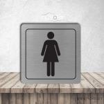 Tablica, ploča, znak – Tablica ženski WC