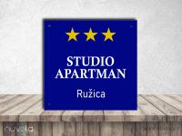 Tabla za studio apartman (plava)
